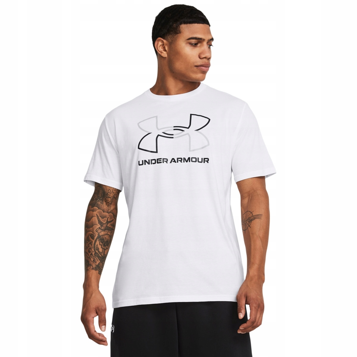 Męski t-shirt z nadrukiem Under Armour Ua Foundation Short Sleeve