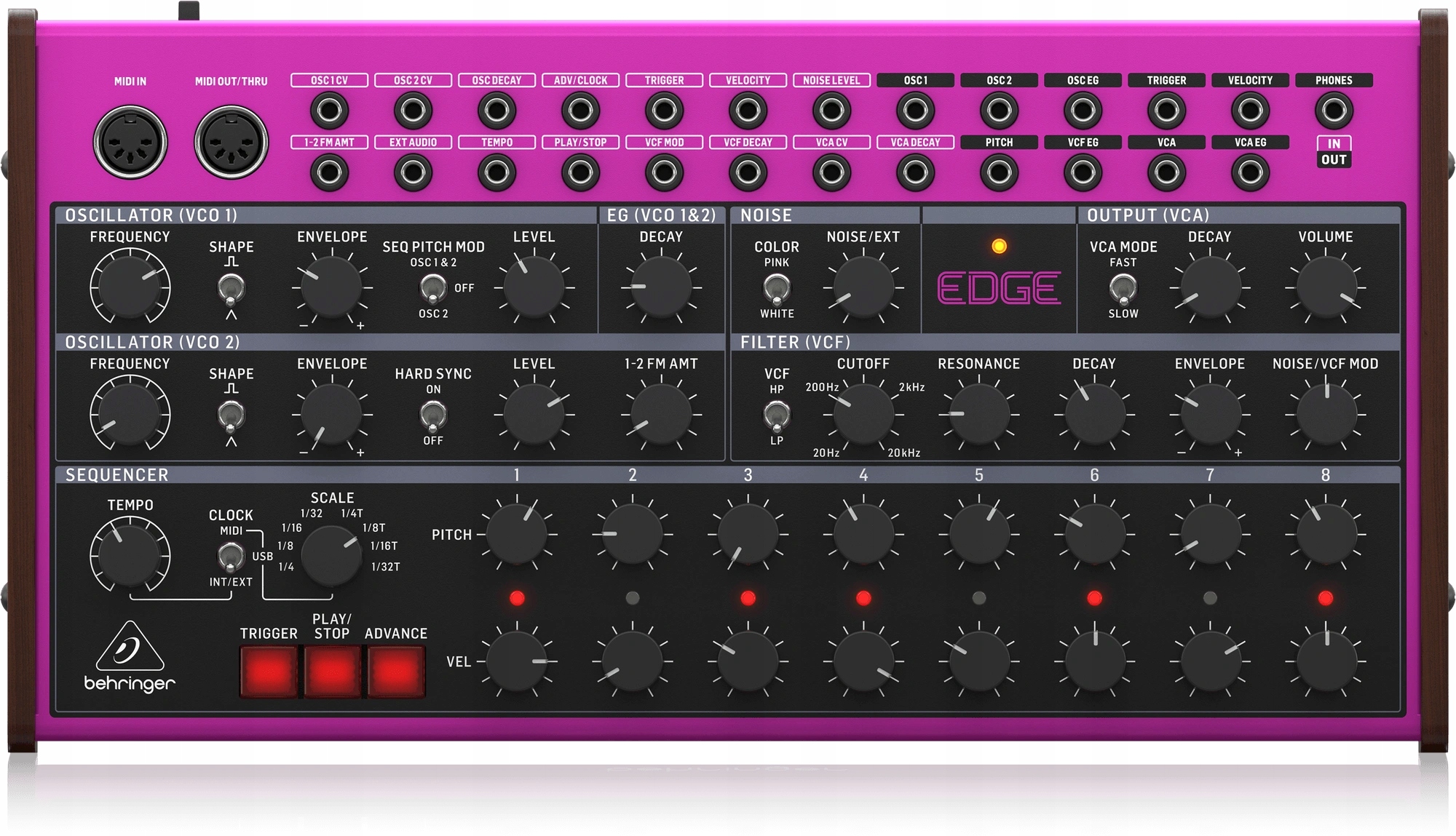 Behringer Edge – syntezator analogowy perkusyjny