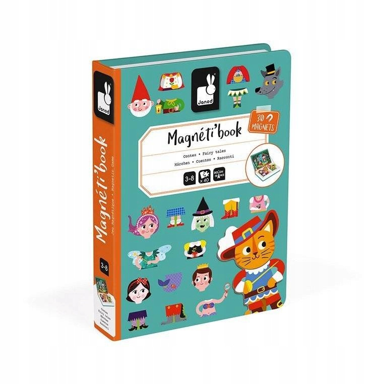 

Janod Magnetibook Świat Baśni Puzzle Magnetyczne