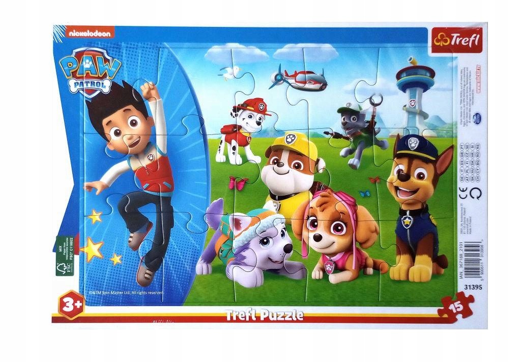 

Trefl Puzzle Psi Patrol 15 elementów