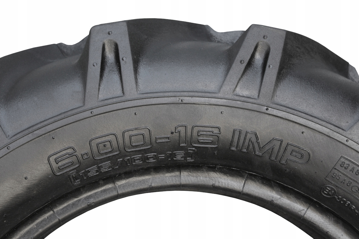 2x 6 00 16 600 16 OPONY ROLNICZE 2 sztuki PARA Model jodelka