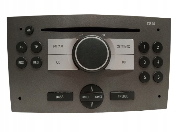 OPEL ZAFIRA B 05- RADIO CD BLAUPUNKT CD30 13190856 - ŁADNE - SPRAWNE