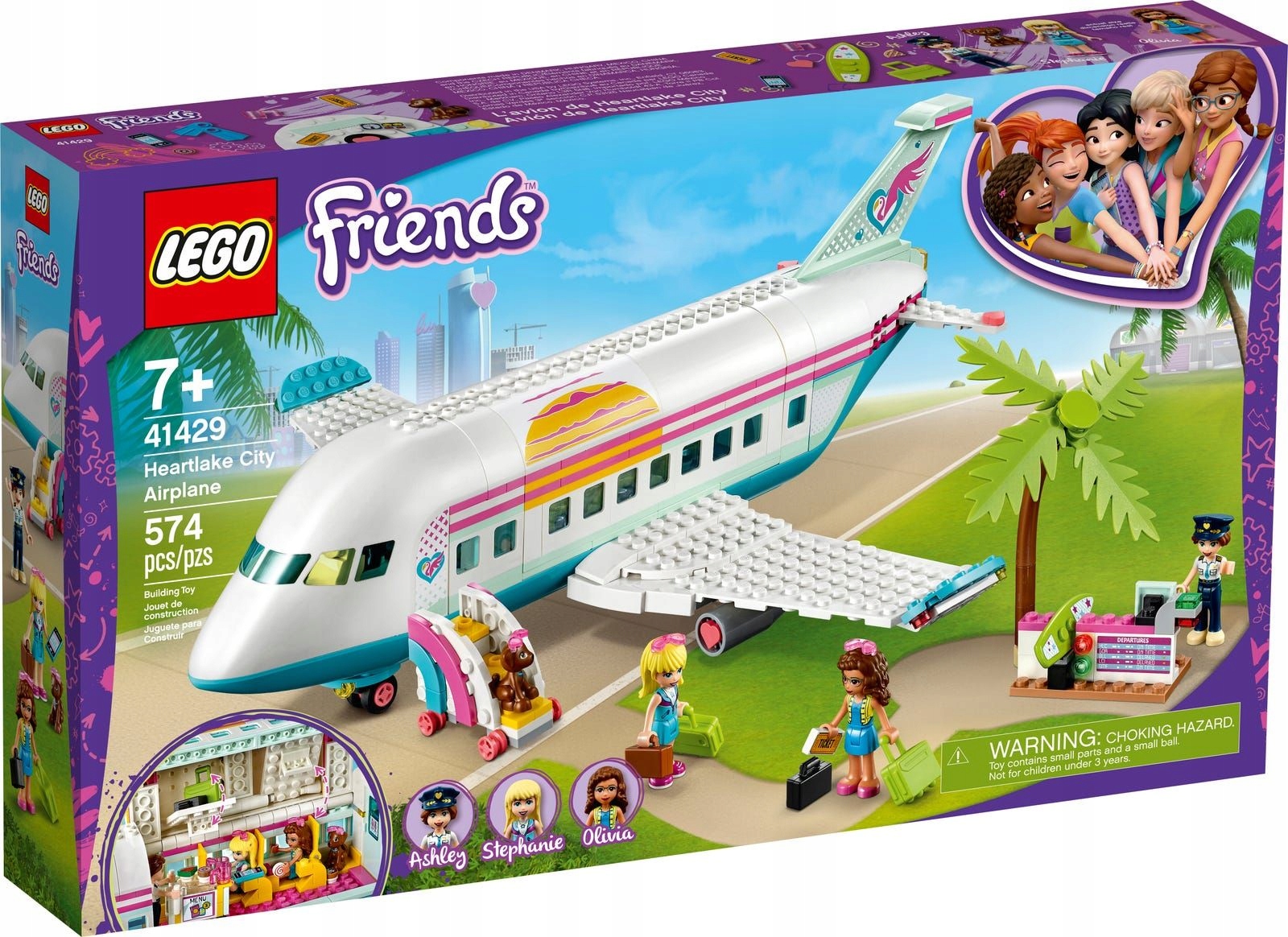 

Lego Friends Samolot z Heartlake City 41429 Nowe!!