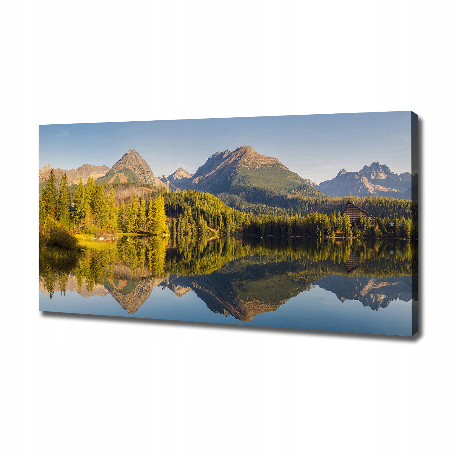 

Foto obraz na płótnie Panorama Tatry 120x60 cm