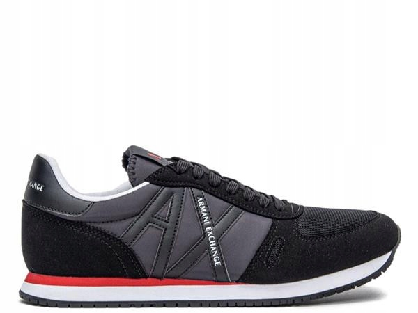 Pánské boty Armani Exchange XUX017-XCC68-O002 Ax Sneaker Šedé 41