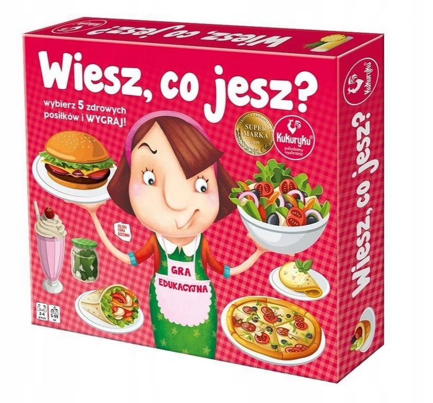 GRA EDUKACYJNA WIESZ CO JESZ ADAMIGO Wydawca Adamigo