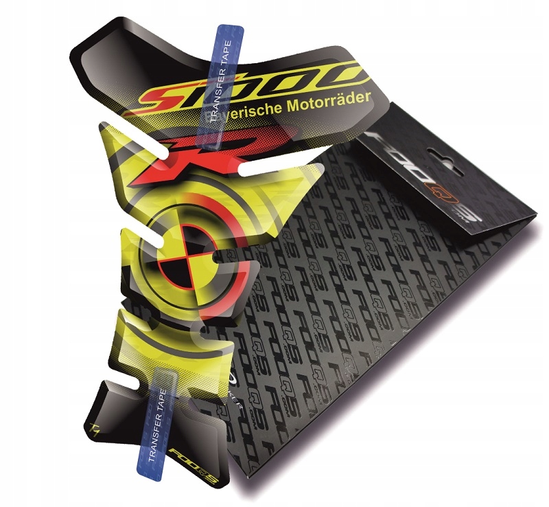 Tank-pad od firmy Fooqs pro Bmw S 1000 R Žlutý