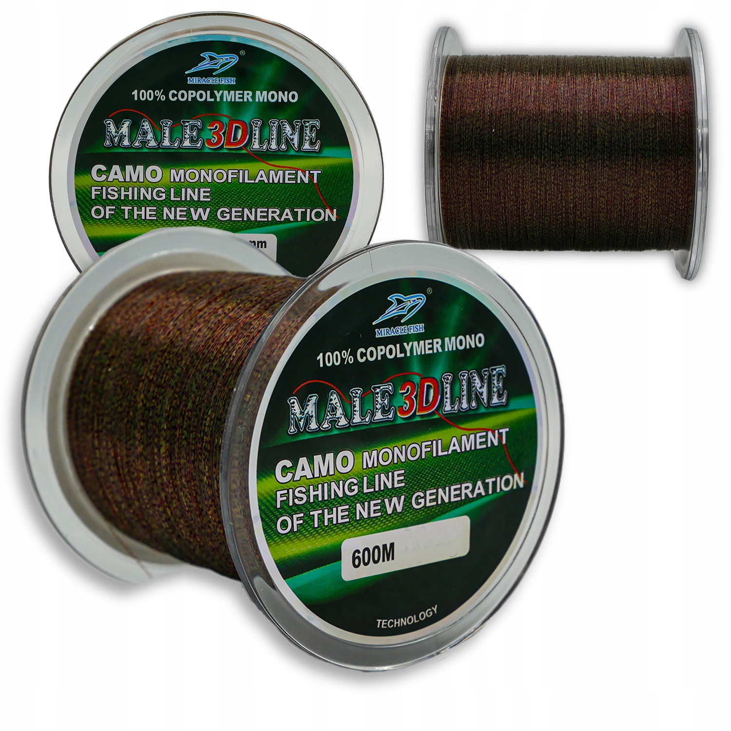 Żyłka Wędkarska Tonąca 0,28mm 600m Spławik Feeder