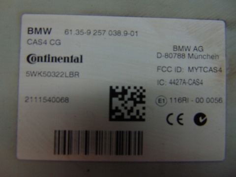 Module Contrôle Siège BMW F10 F11 10-17ROK