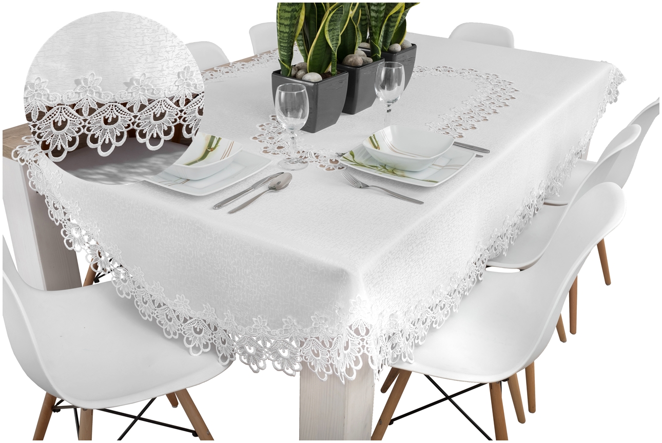 

Obrusy Obrus Gipiura Plamoodporny 80x140 Owal