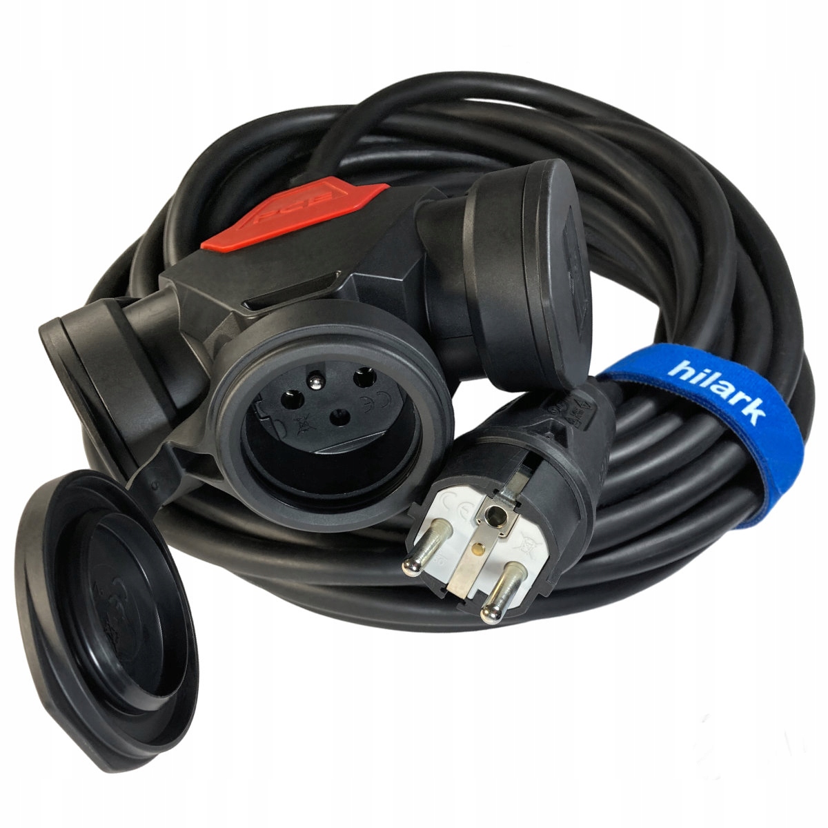 Prodlužovací Kabel gumový OnPD 3x1,5 20 m, H07RN-F t-rozdělovač