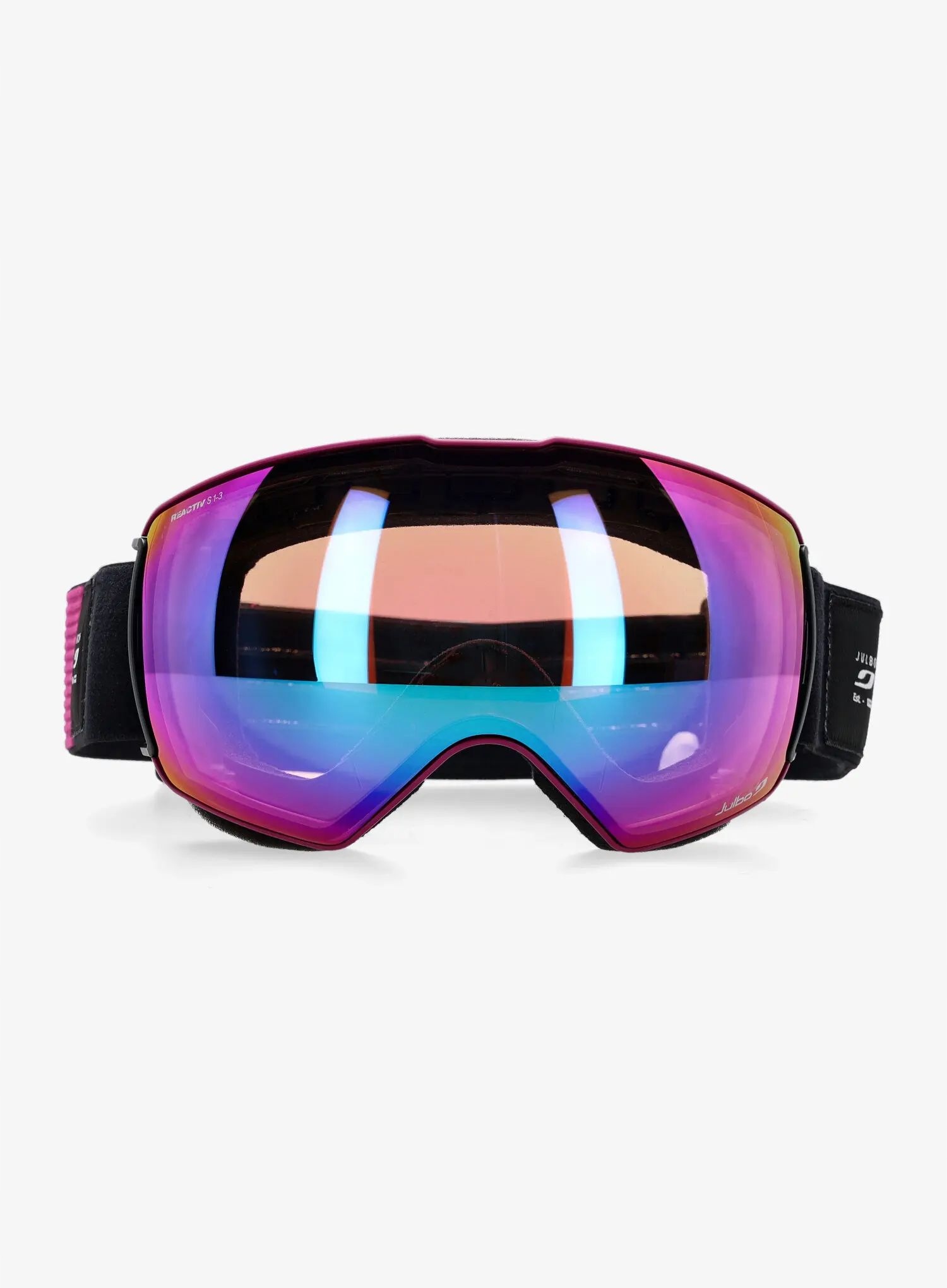 Lyžařské brýle Julbo Lightyear Reactiv 1-3 High Contrast černo-fialové
