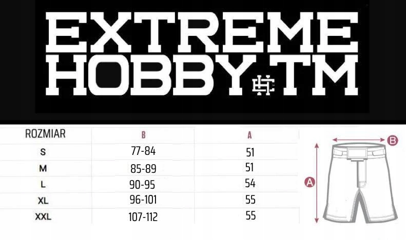 Extreme Hobby Spodenki MMA Santa Muerte L Kolekcja Santa Muerte