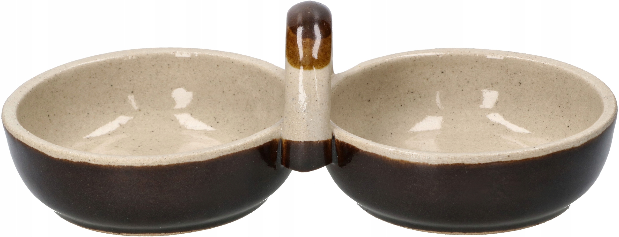 MISECZKI KAMIONKA PODWÓJNE NACZYNIE SOSY DIPY 0,15 Pojemność 0.15 l