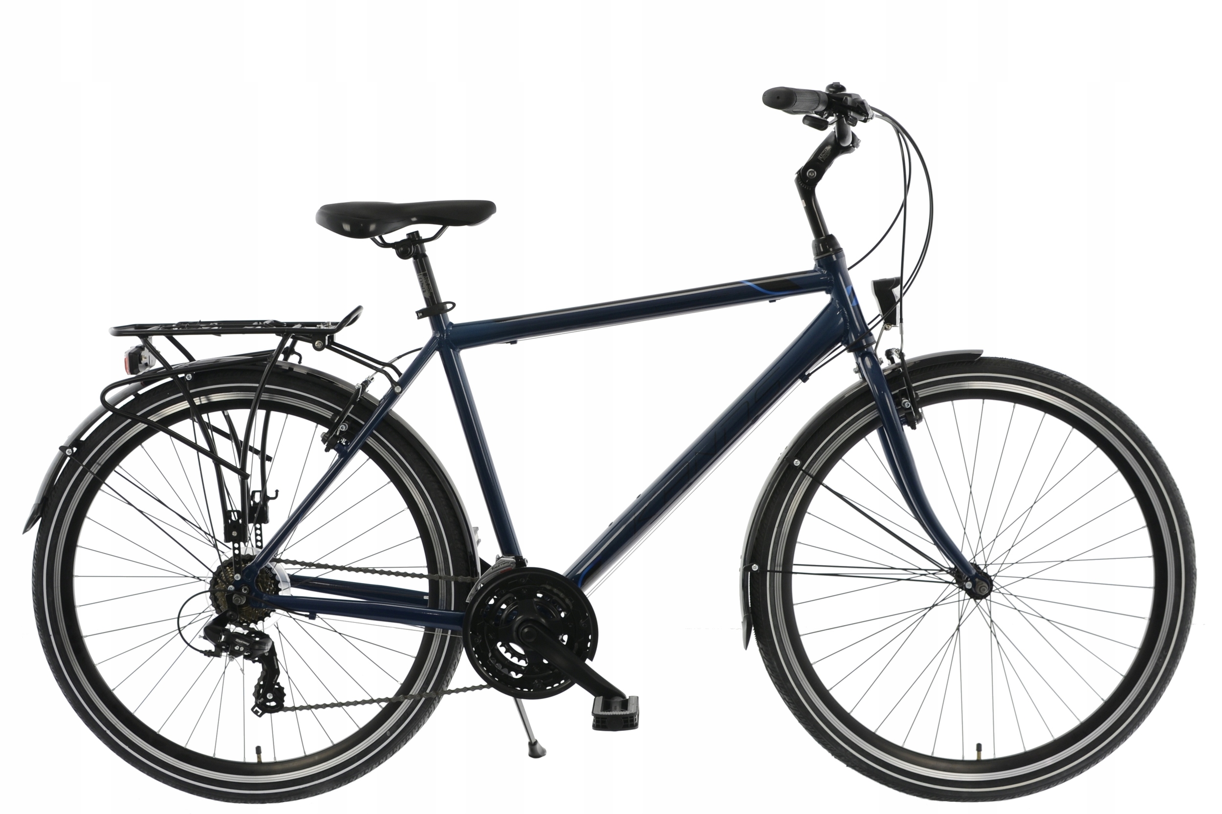 Rower trekkingowy Kands 28 Navigator 19 granatowy połysk rama 19 cali