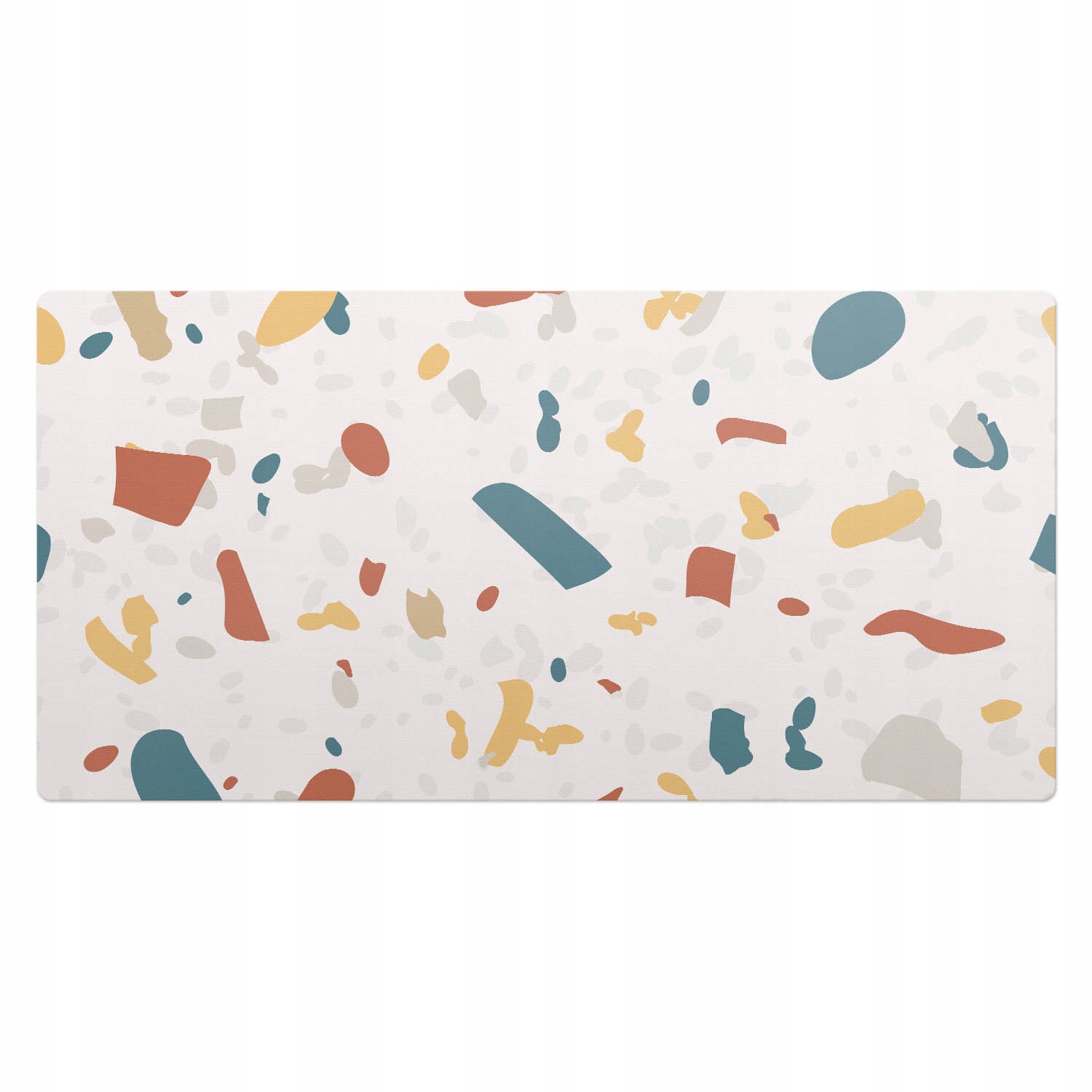 Ochranná podložka na stůl Terazzo vzor v abstraktním stylu 100 x 50 cm