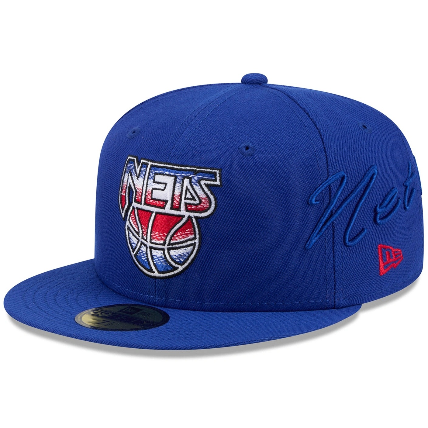 Kšiltovka New Era pánská dámská New Jersey Nets hologram modrá