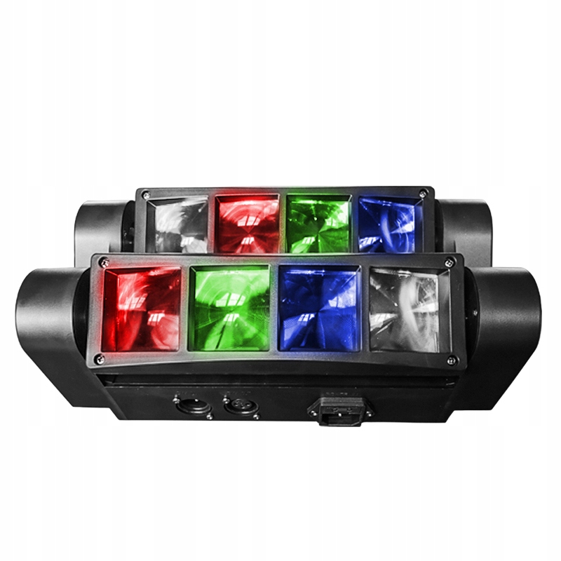 MULTIEFEKT ŚWIETLNY LED RUCHOMA GŁOWA RGBW SPIDER STROBO LASER
