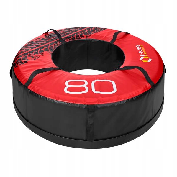 Treningowa OPONA SOLIDNA HMS CZERWONA 80kg Marka HMS