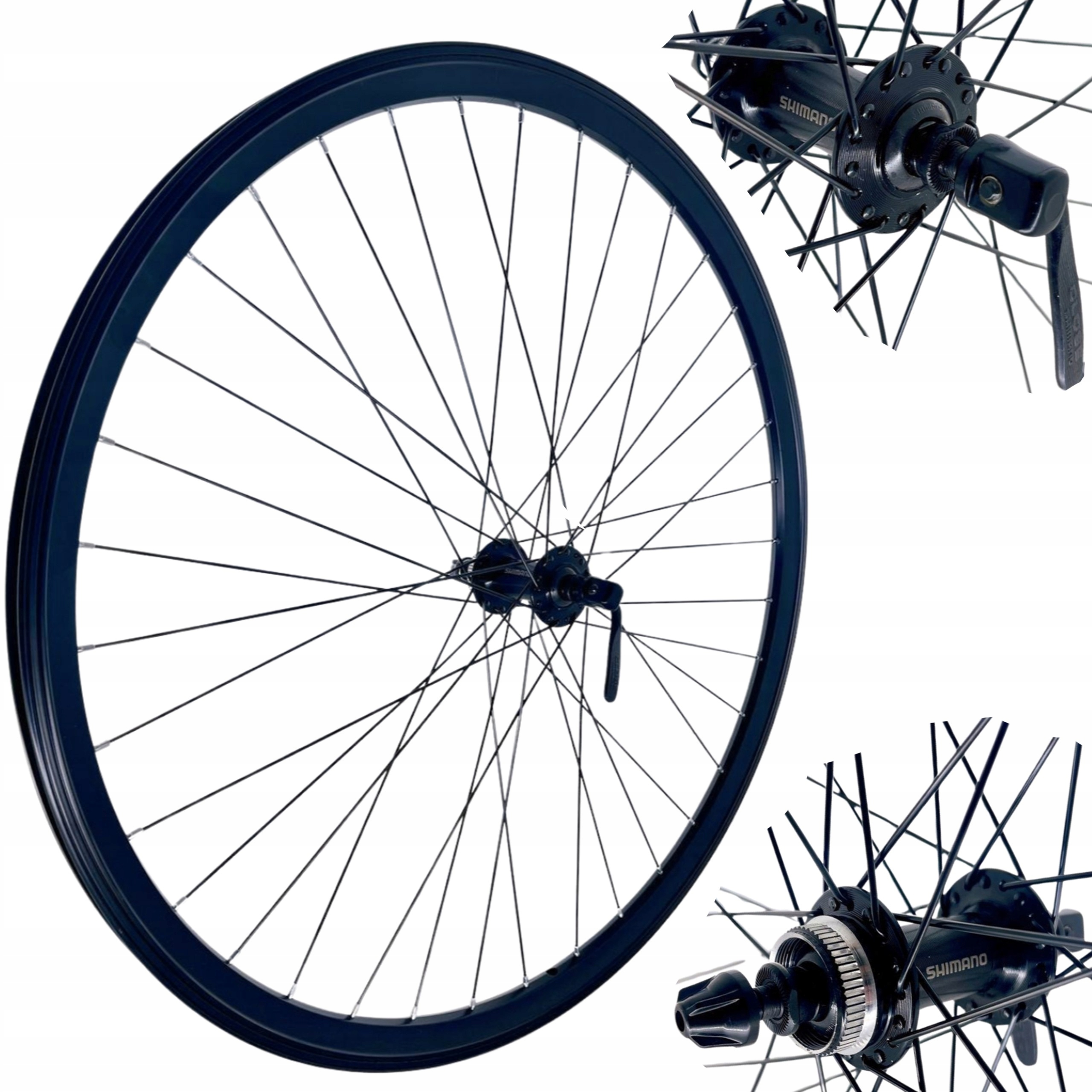 Koło 28 Przód Stożek Piasta Shimano FH-TX505 Dysk Centerlock Zacisk Qr