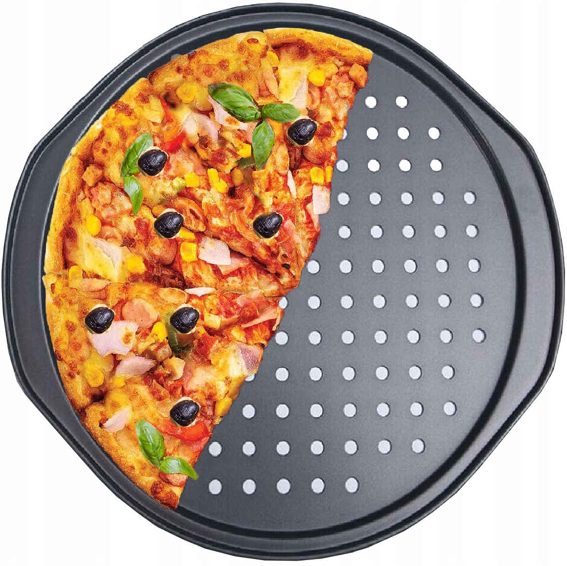 

Blacha Do Pizzy Pieczenia na Pizzę Forma 37 cm