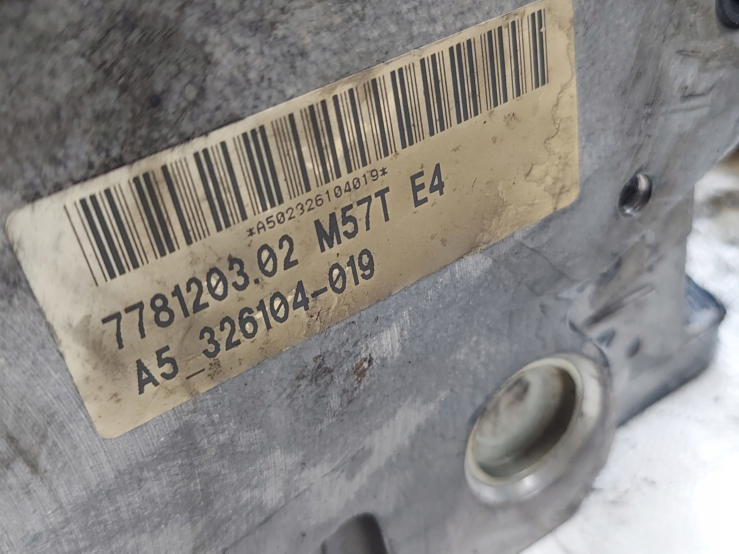 head. BMW E60 M57T 3.0 TD 7781203.02