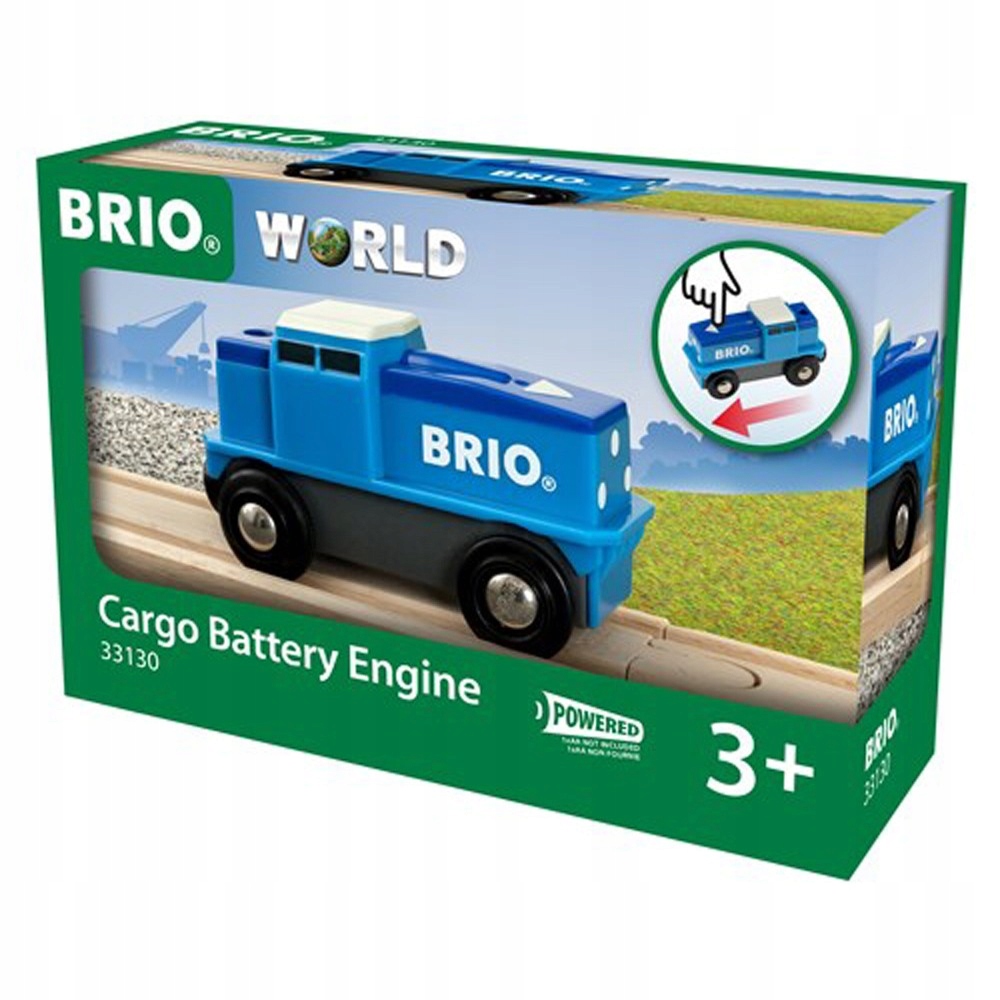 

Brio Lokomotywa towarowa na baterie 33130