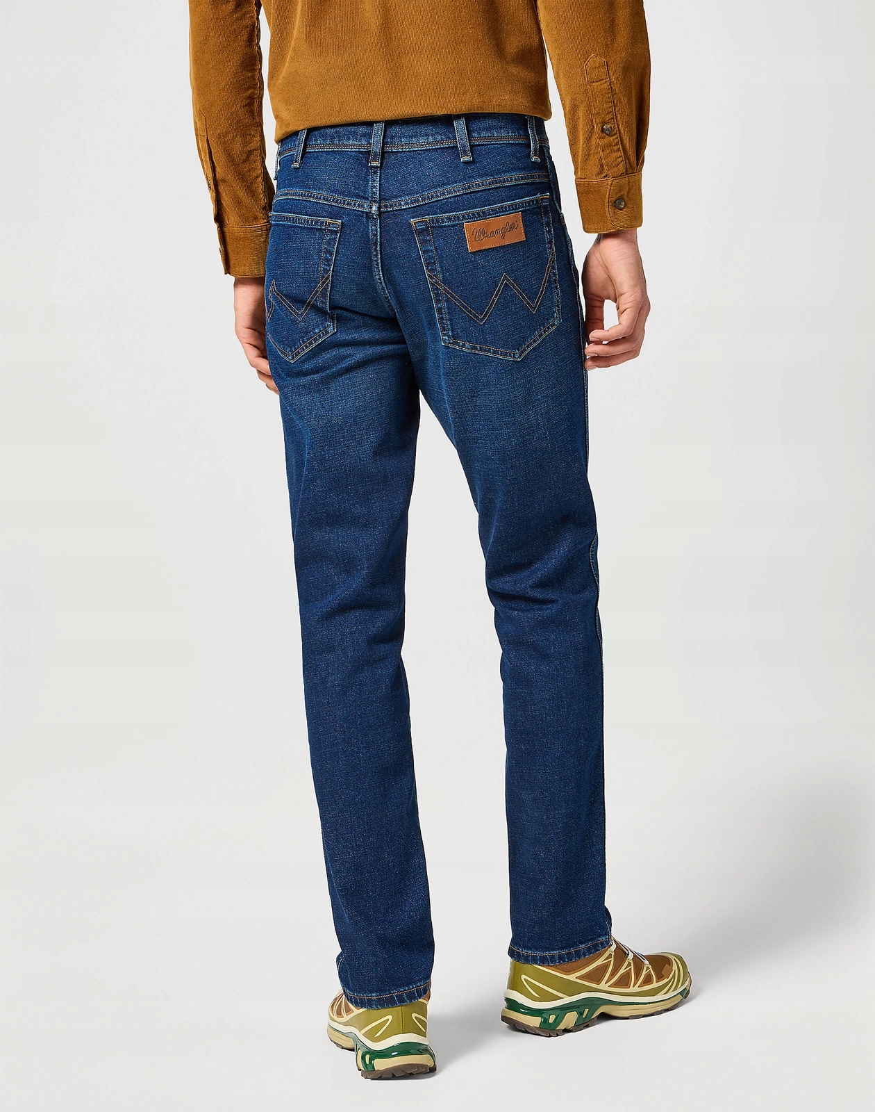 Męskie jeansy zwężane Wrangler Texas Slim Midnight Haze 112356811 36/34