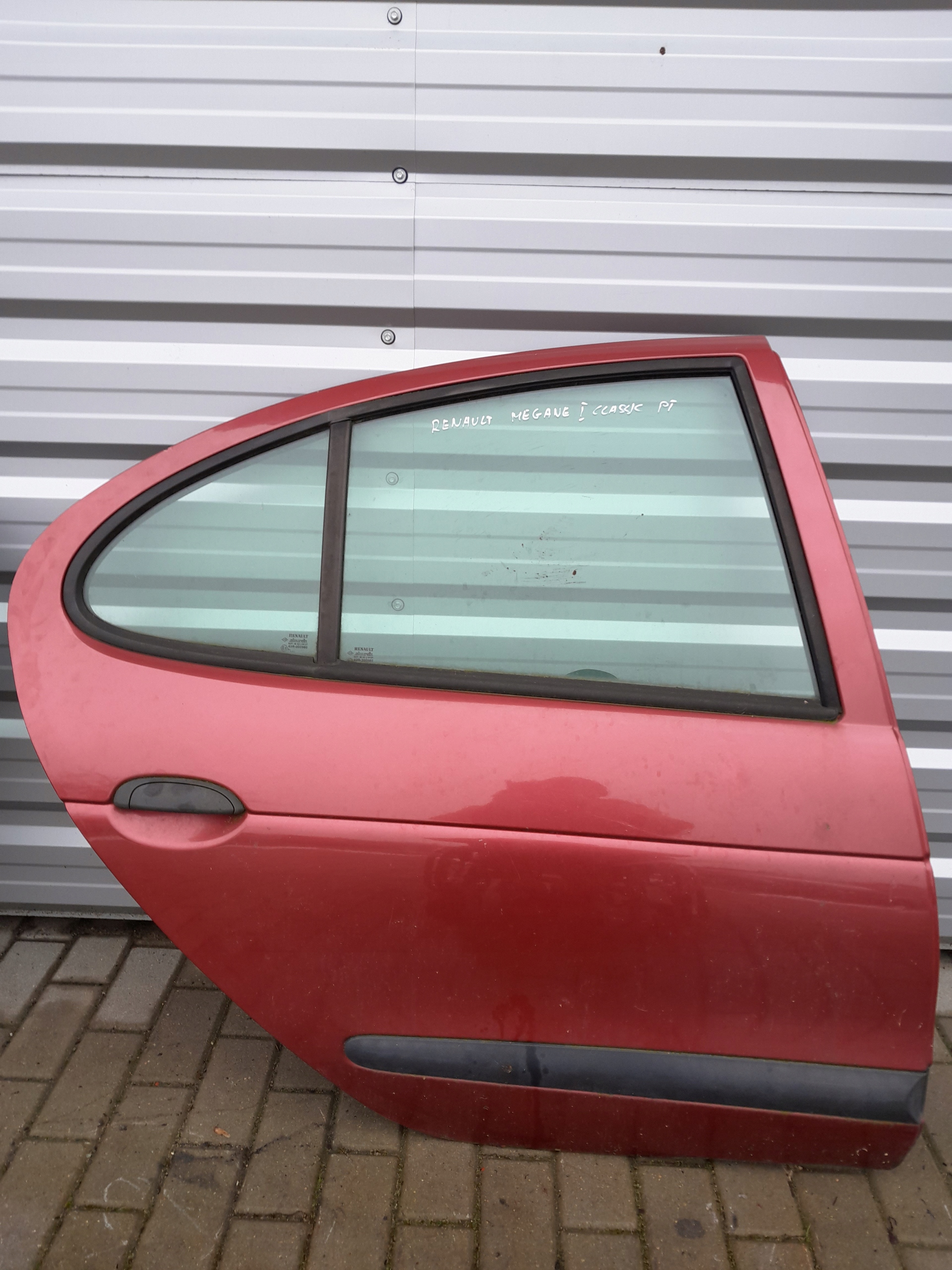 DRZWI PRAWY TYŁ KPL. RENAULT MEGANE I SEDAN