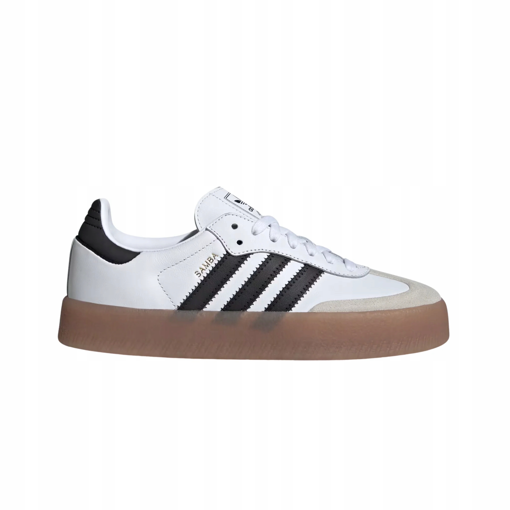 Buty Damskie adidas Sambae Białe Czarne skórzane JI1349 39 1/3