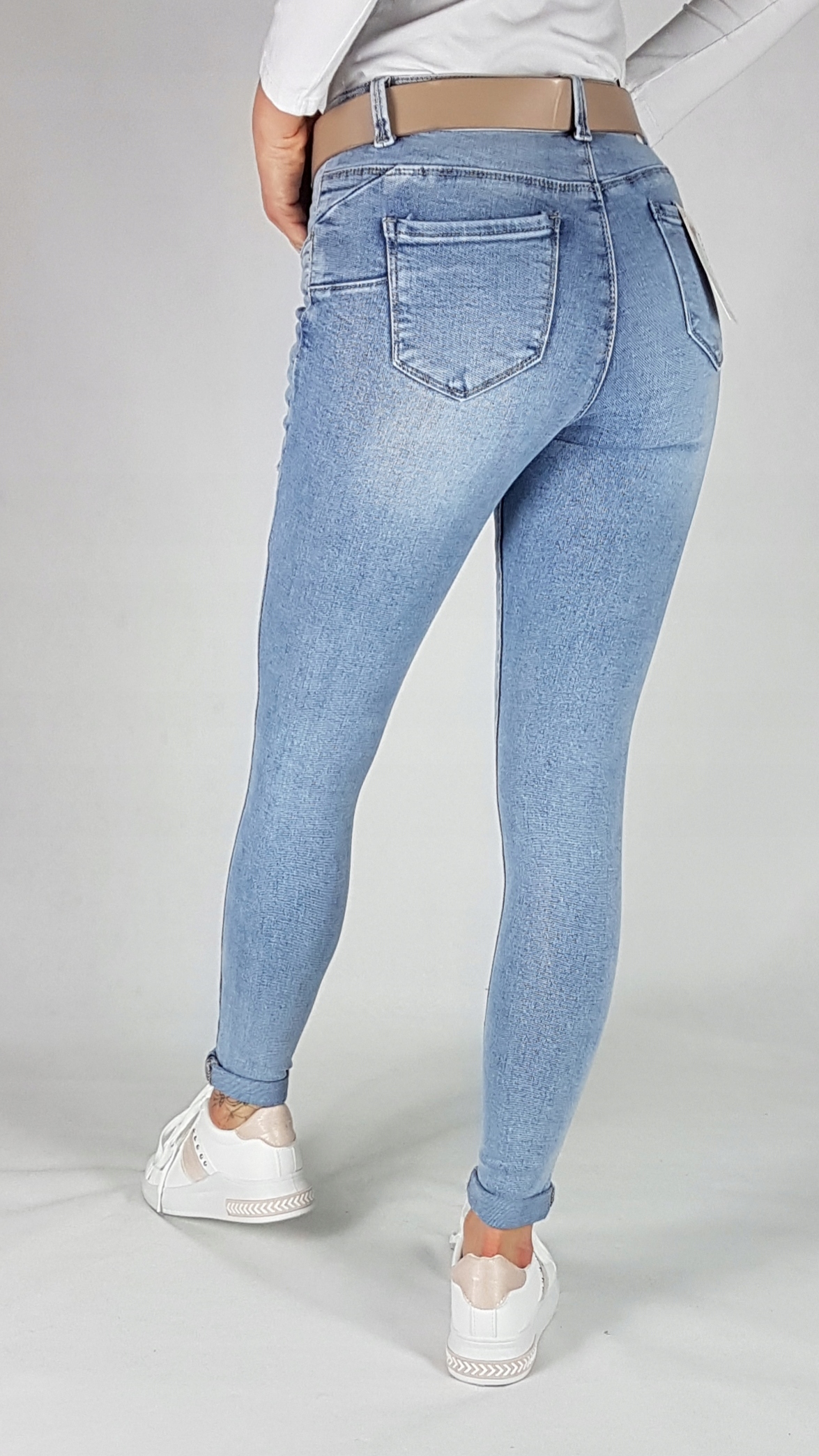 M. SARA джинсовые брюки с отверстиями размер s Mark other Brand
