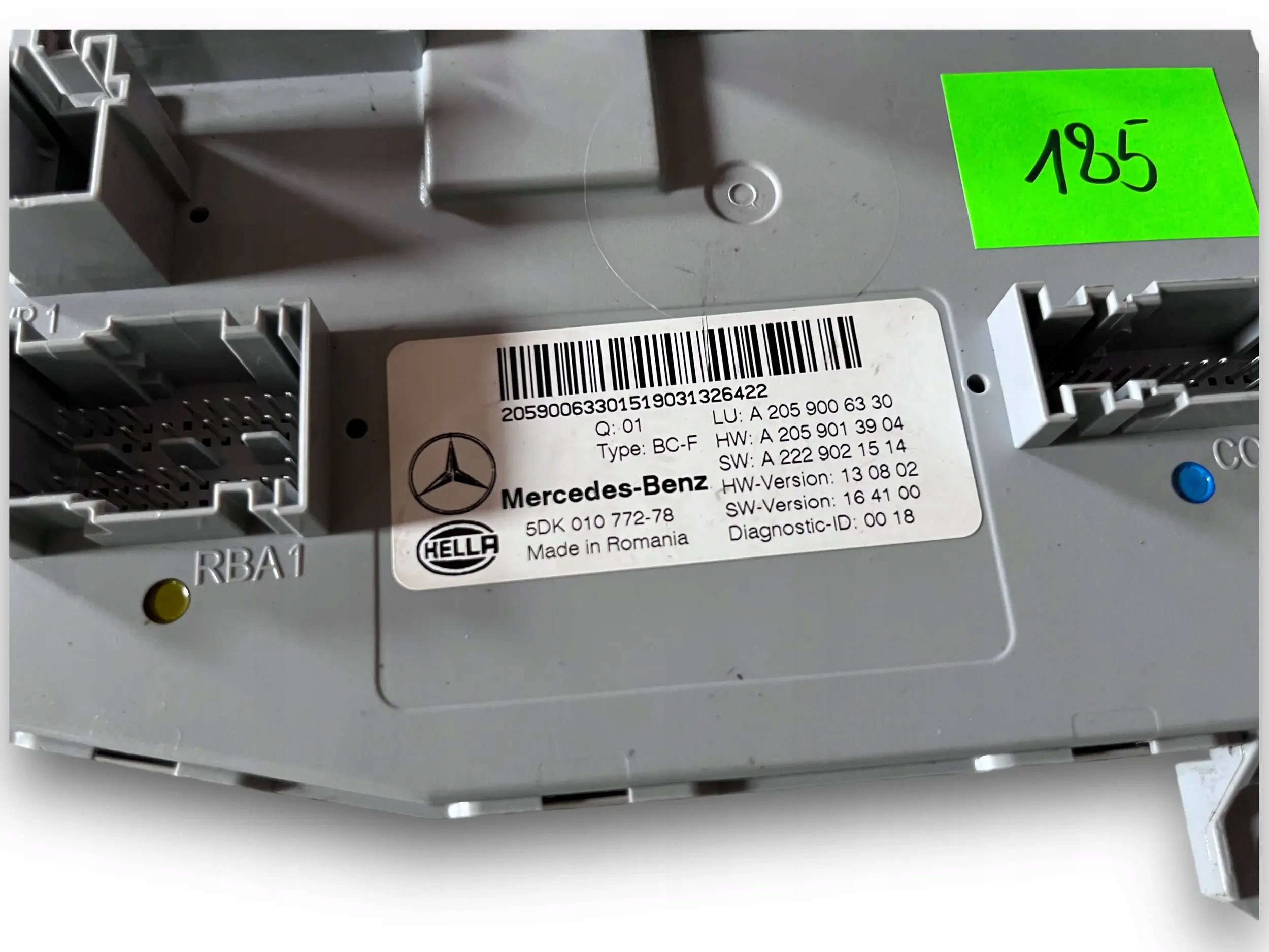 MERCEDES C KLASA W205 modul SAM 2059006330 @M