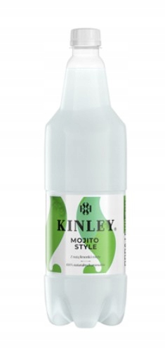 Levně Kinley Lime Mint Sycený nápoj 12 x 1 l [kauce]