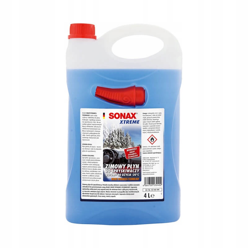 

Płyn zimowy do spryskiwaczy Sonax Xtreme 4 l