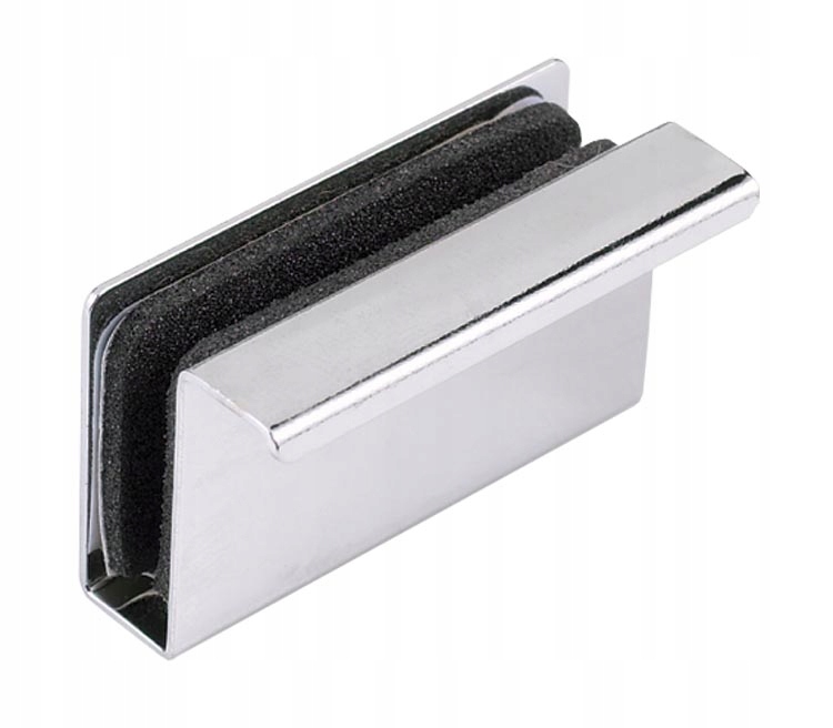

Uchwyt drzwiczek gabloty szkła 4-6mm chrom Siso