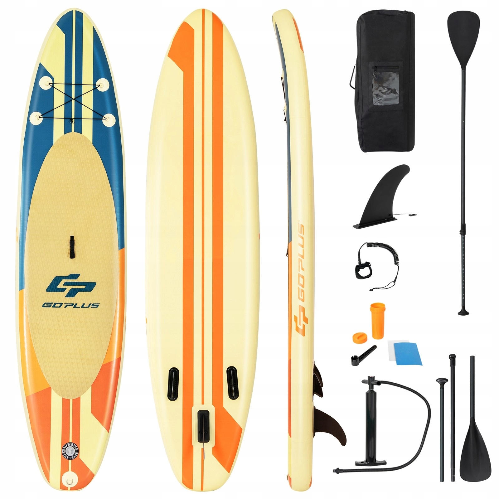 Deska Sup Deska Pompowana Stand Up Z Wiosłem 335 cm Pompowana Padle Board