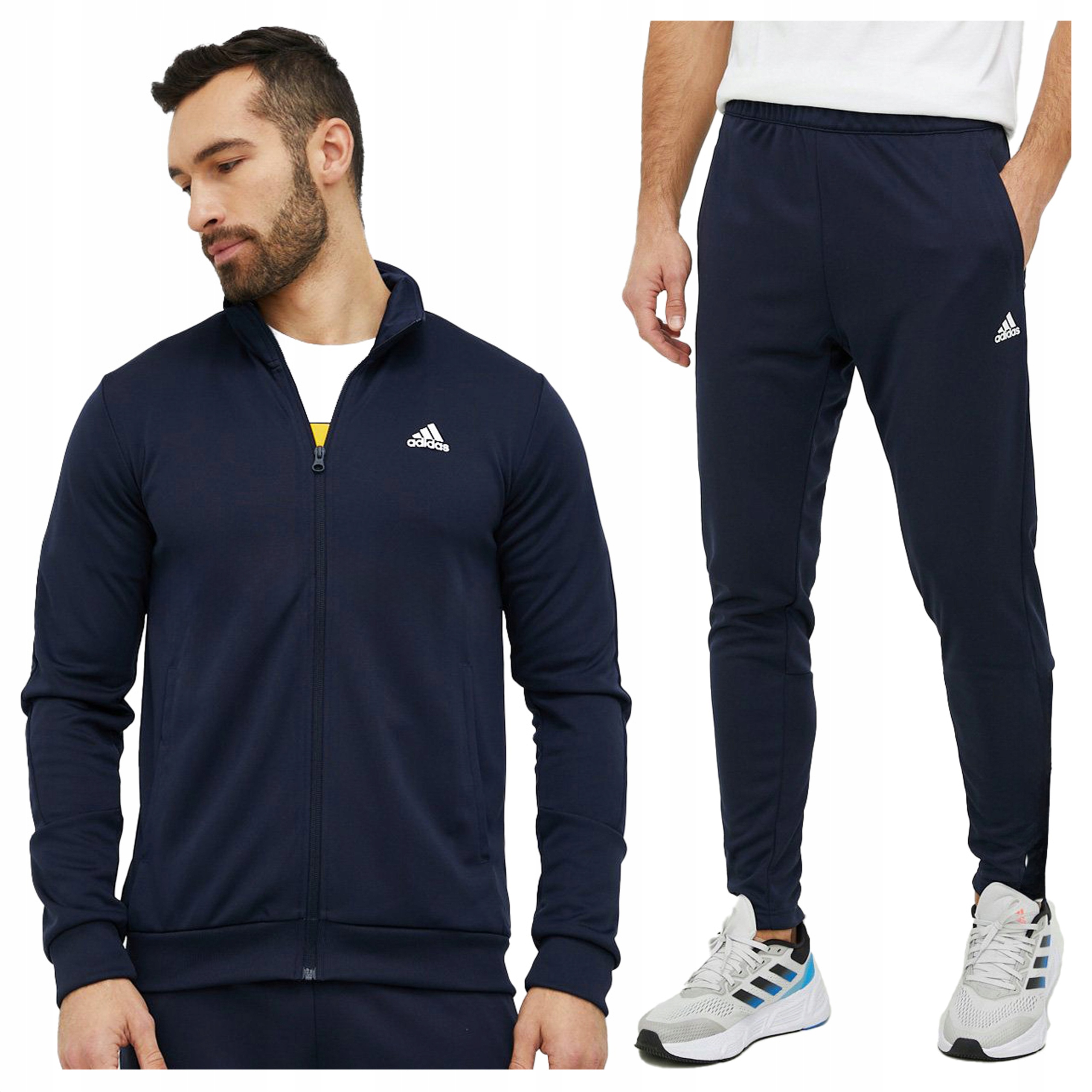 Adidas teplákovka pánský Mikina Kalhoty sportovní komplet na trénink na běhání