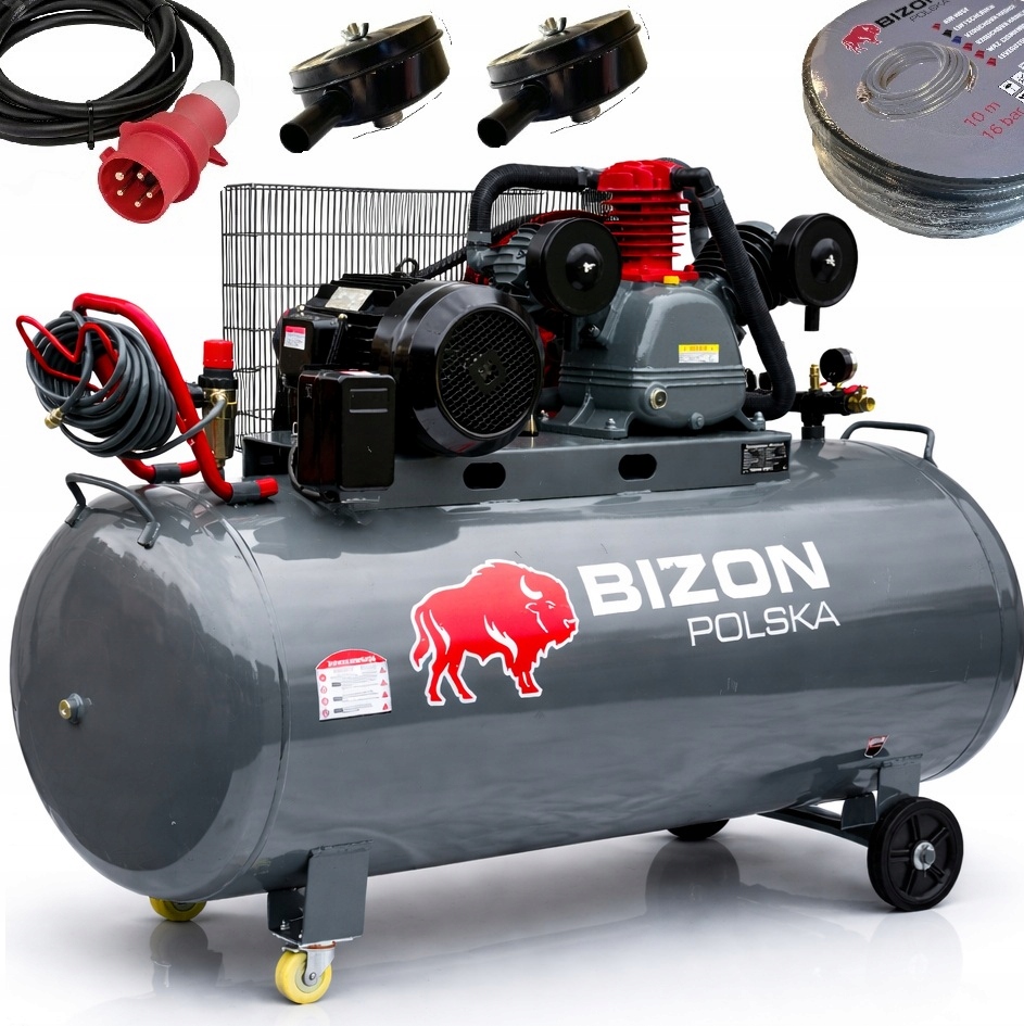 Kompresor olejowy 500L 14bar sprężarka powietrza pompa 400V 3 tłoki 3120