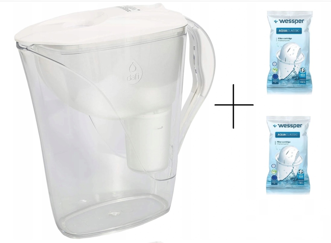 Dzbanek Dafi CLASSIC 3,3 LITRA BIAŁY + 2 FILTRY!!