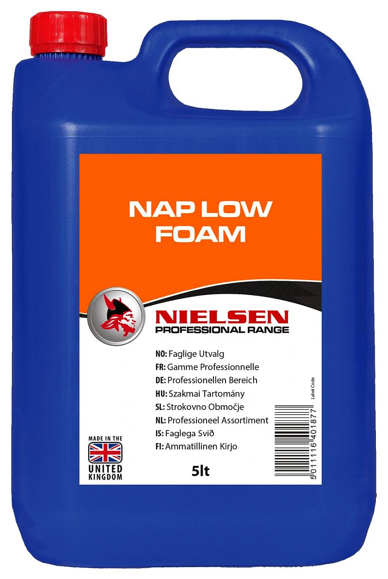 Nielsen Nap Low Foam koncentrat do prania ekstrakcyjnego tkanin 5l