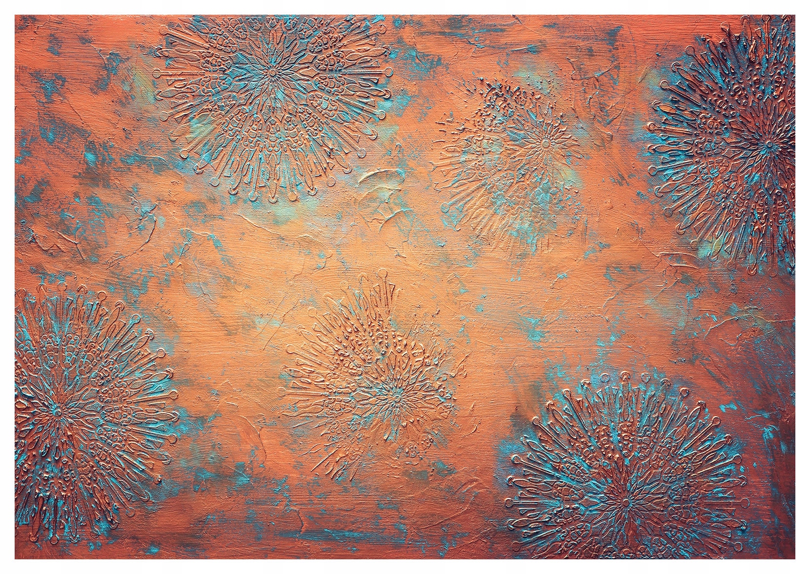 Fototapeta Radiálny reliéf Industriálna textúra kruhu 416x290 lepidlo