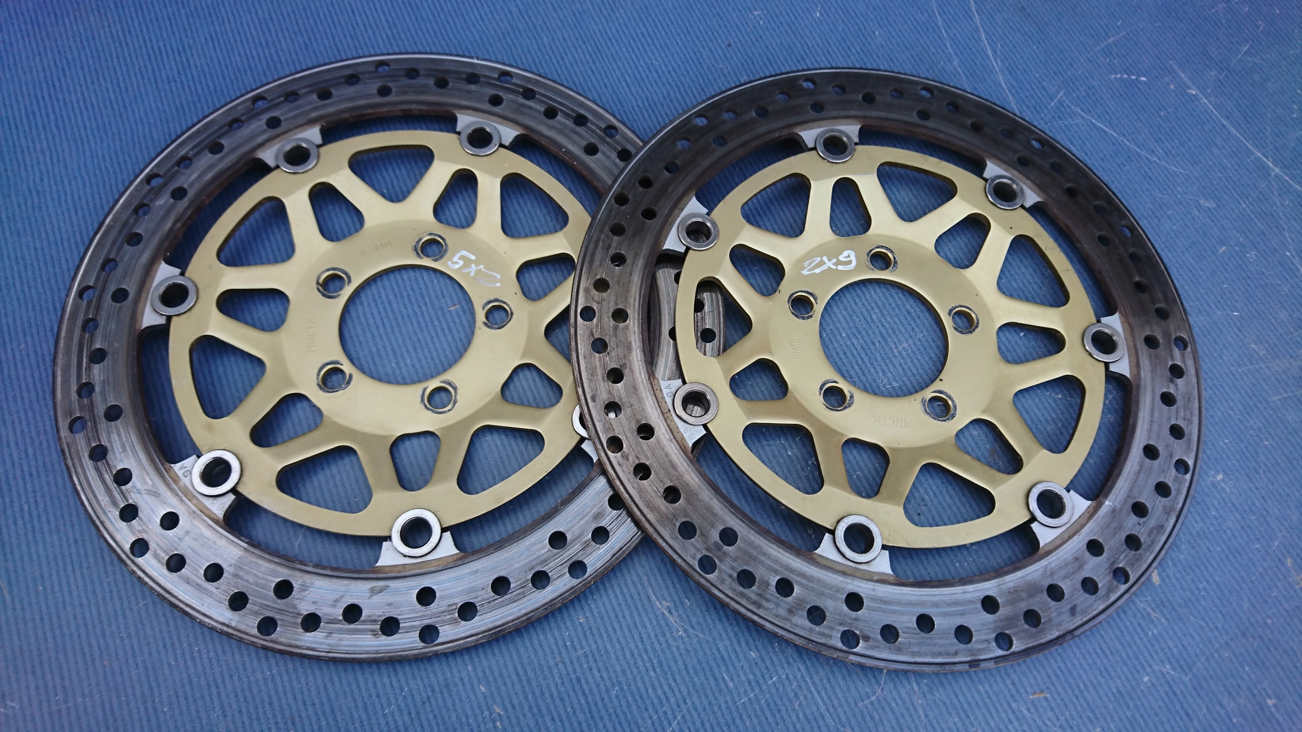 Тормозные диски kawasaki zx 6 zx 9 98-02