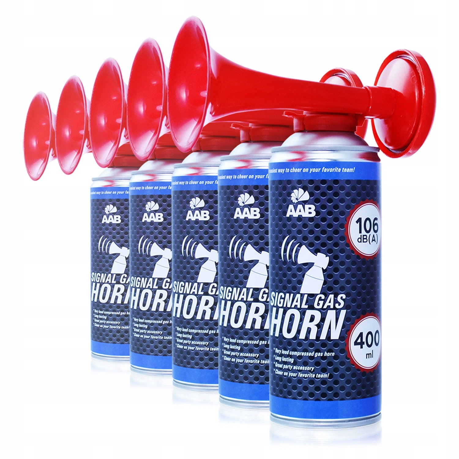 Aabcooling 5X Trubka-kibica Na Vzduch Fanfara 400-ml Na Párty Zápas-e