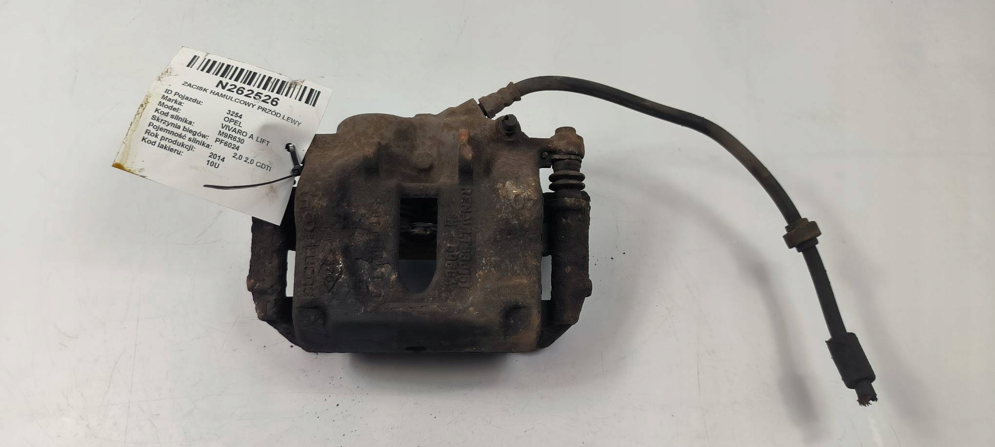 caliper brake front left 2.0 CDTI OPEL VIVARO A LIFT