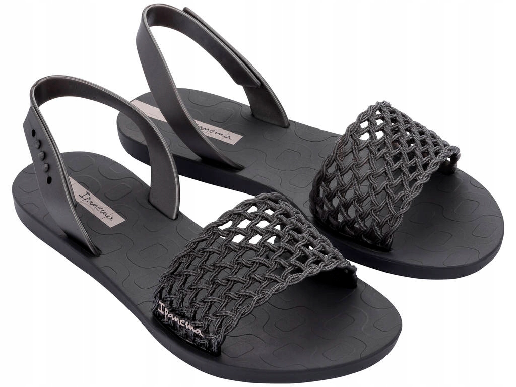 Ipanema Sandály Sandálky pletené grafit R 37