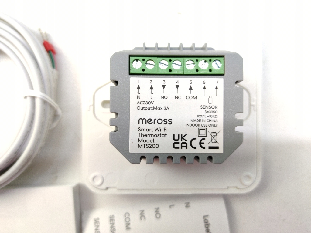 Meross, Inteligentny termostat Wi-Fi MTS200HK EU Homekit - Meross