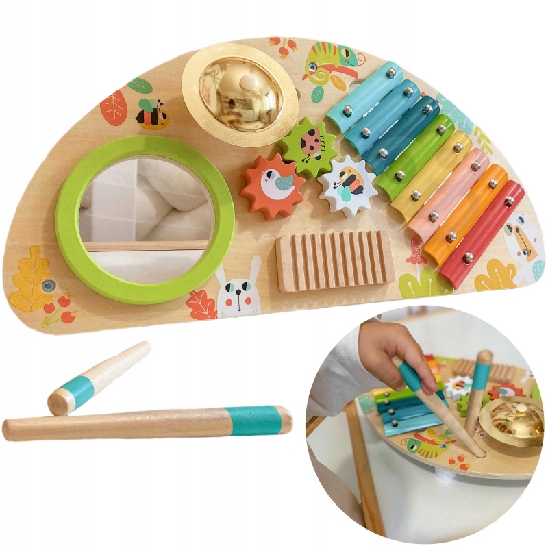 

Tooky Toy Wielofunkcyjny Instrument Centrum 2+