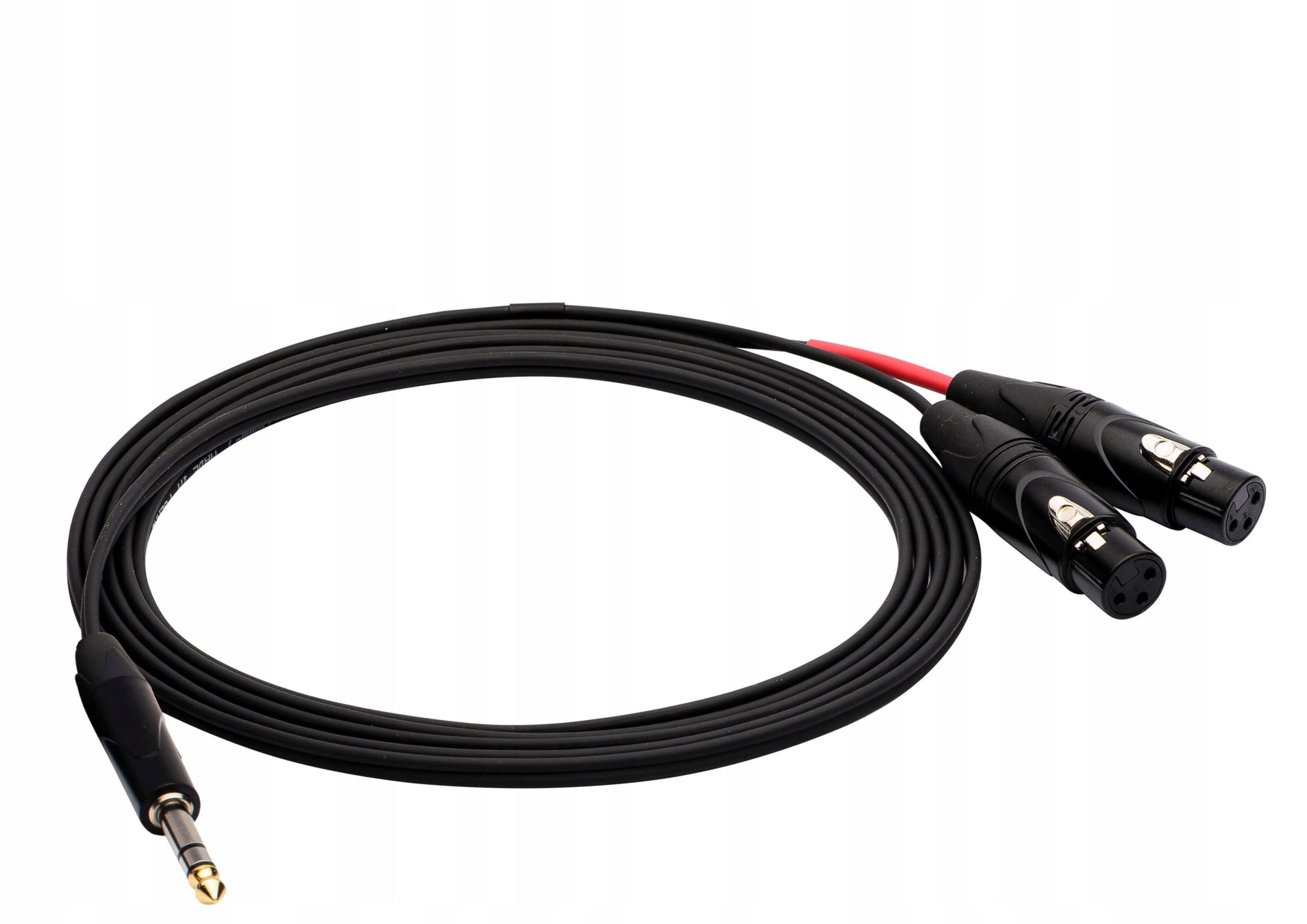 

Kabel Audio Red's Jack Stereo 6.3 2x Xlr F 1,5m