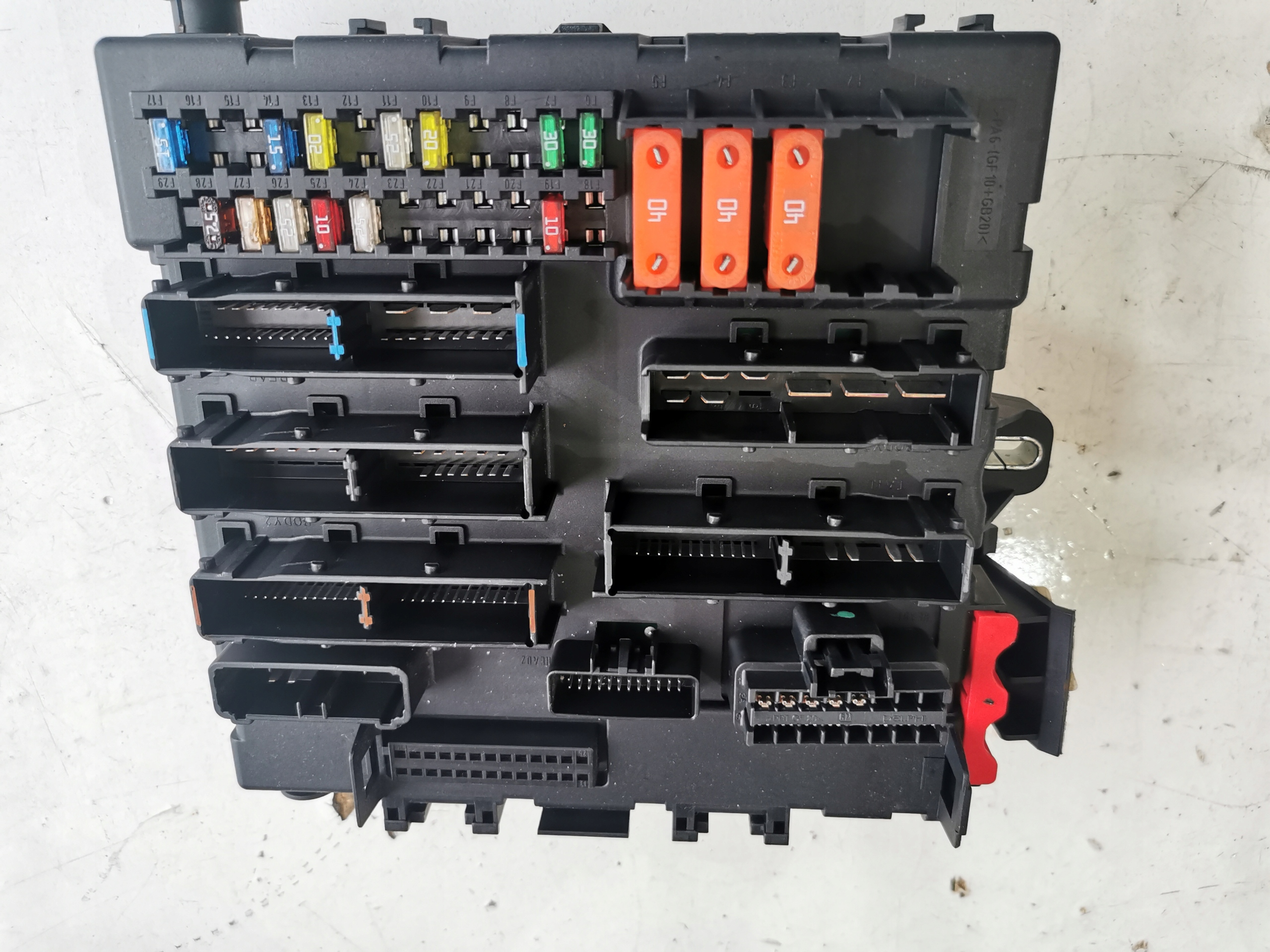 OPEL VECTRA C SKRZYNKA BSI 13112914