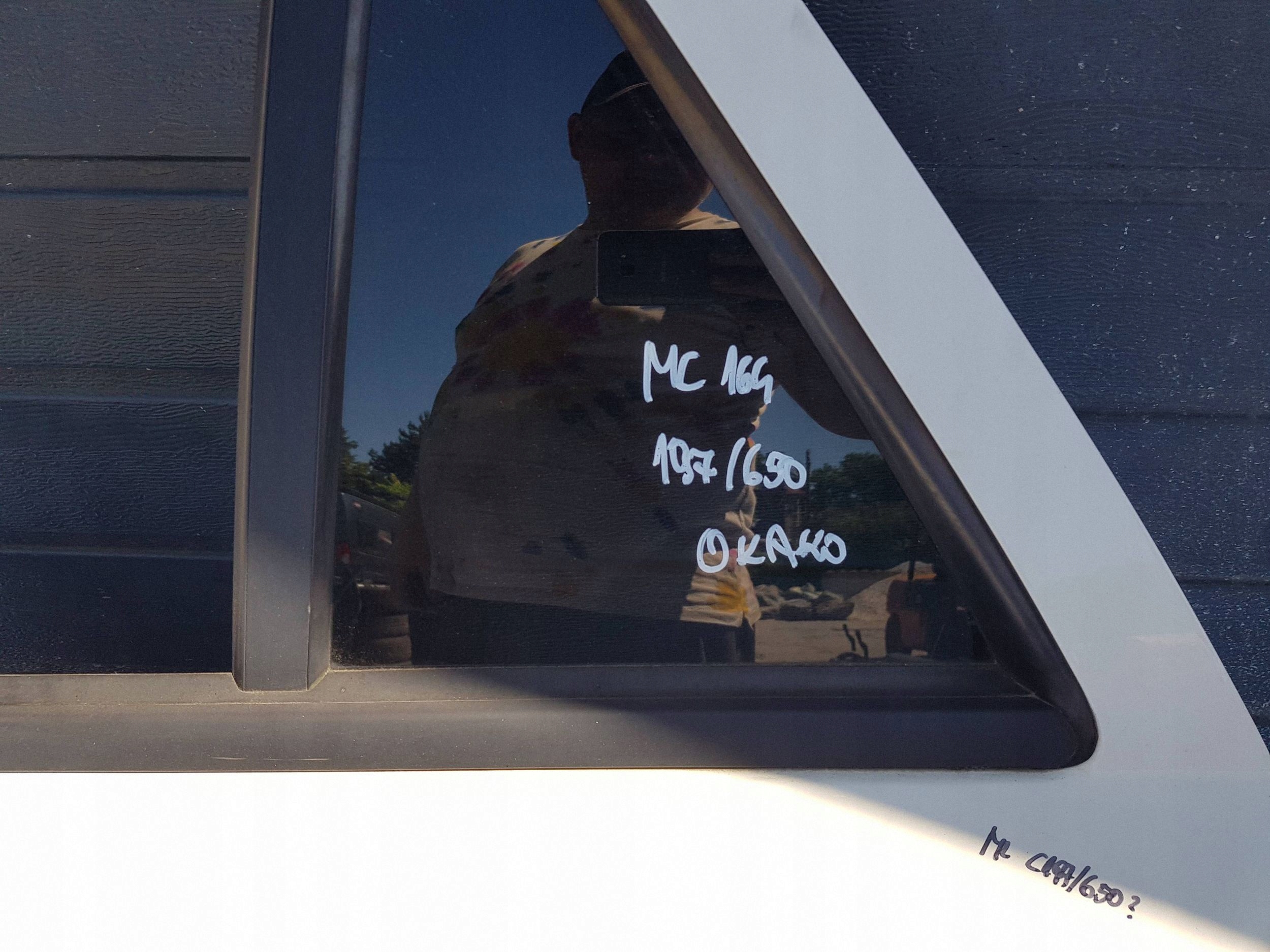 door rear. rear part left Mercedes ML W164 650 C650